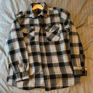 Men’s Lee heavy Lined flannel shirt  large